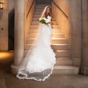 Gorgeous wedding veil 👰🏼